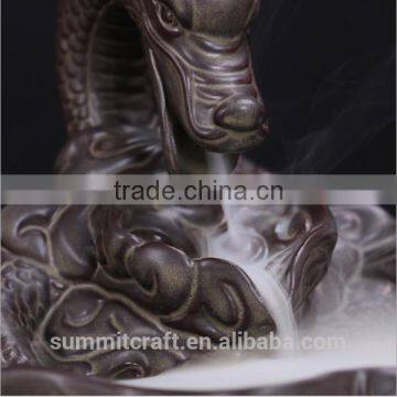 Ceramic Dragon Shaped Backflow Incense Burner photo-3
