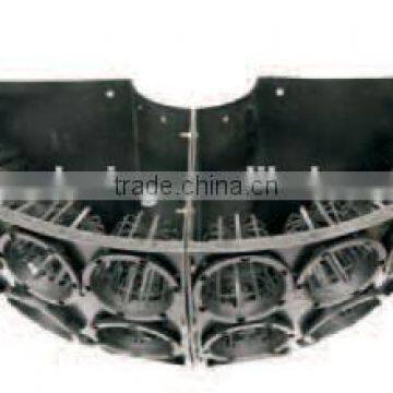 Vertical Garden Planters Ball Shaped Planter PP Plastic Used for Lamp Post Landscaping Decoration photo-3