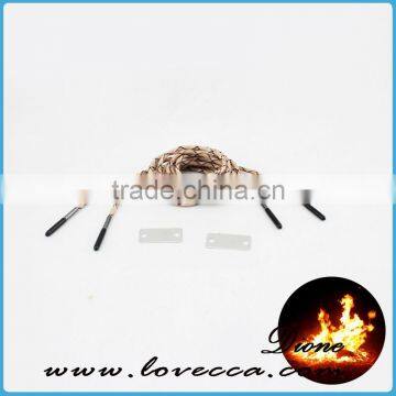 Shoelace Can Make Fire , Nylon Rope Round Colorful Firestarter Shoelace for Climbing photo-4