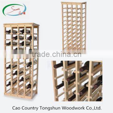 Customized classical natural res wine rack for cellar