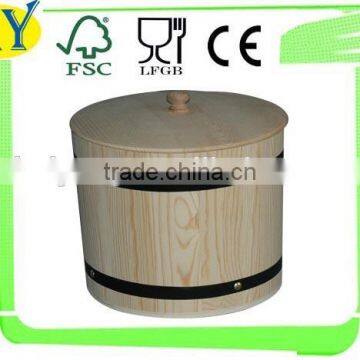 wholesale cheap custom wooden ice bucket