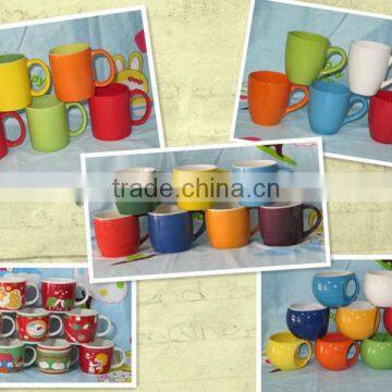 Chinese style tea cup and saucer ceramic mug ceramic cup