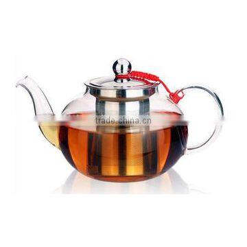 Borosilicate Lampworking Pyrex Glass Tea Pot600ml,800ml,1000ml photo-3
