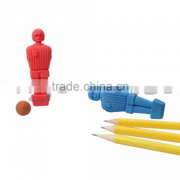 Creative Stationery Fancy 2 PK Football Man Shaped Creative Eraser