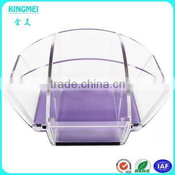 4 Holes Clear Arcylic Display Pen Box photo-6