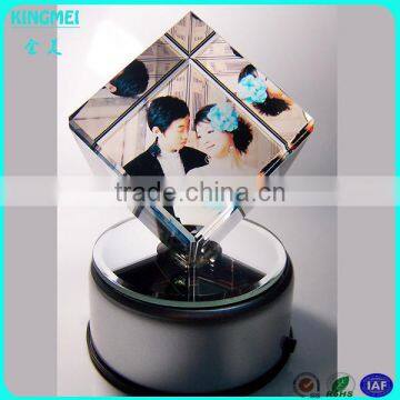 Custom Rotating Crystal 3d Laser Photo Printing photo-2