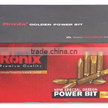 RONIX TITANIUM POWER BIT RH-5409 / RH-5410 Sizes : +2*+2*65 mm / +2*-6*65 mm photo-3