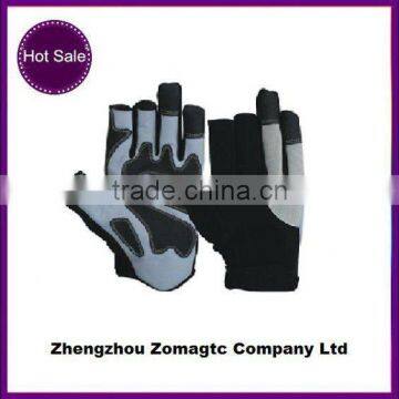 Fingerless Safety Sport Mechanic Glove