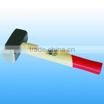 Hickory wood handle /German-type stoning hammer ST022