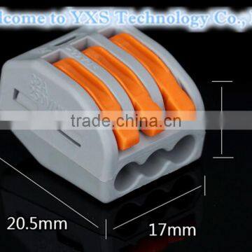 Wire Connector Terminal Hard and Soft Wiring Quick Connector PCT-213/20.5*17*14.5 photo-4