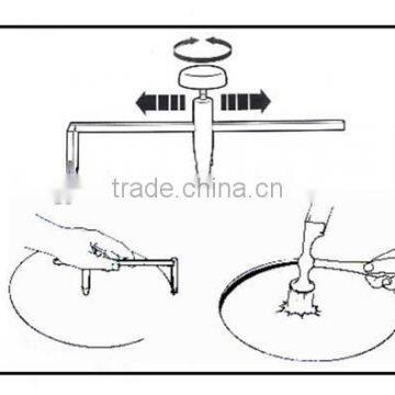 Chrome Plating Alloy Steel Adjustable Circle Glass Tile Cutter photo-2