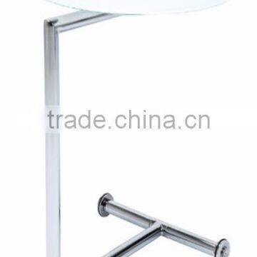 Adjustable Round Wooden Snack Table