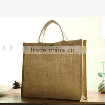 Customized ladies causual linen shopping bags