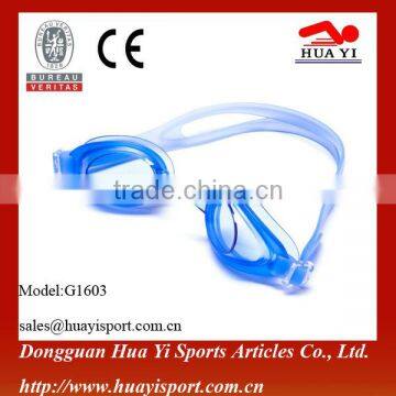 PVC wholesales durable custom waterproof oem swimming goggle