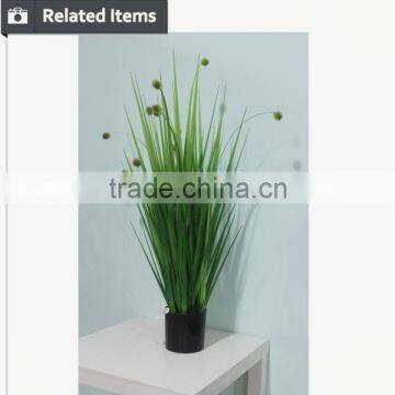 Wholesale Artificia With Flower Auturm Bamboo Onion Grass photo-4