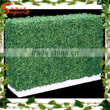 50cm L x 50cm W Artificial Green Leaf Grass Boxwood Hedge Fence 20160622 photo-5