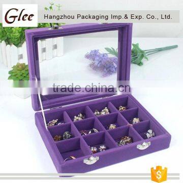 Trendy elegant leather jewellery box for sale