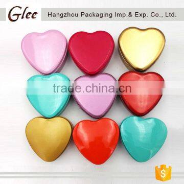 Wholesale Heart Shaped Small Gift Custom Tin Box photo-4