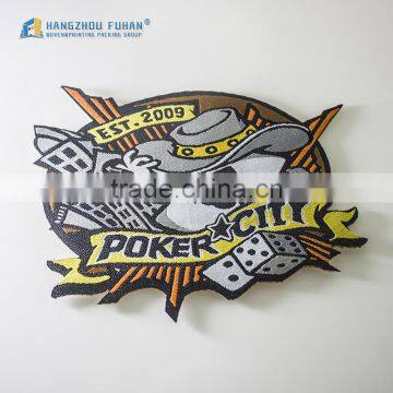 Factory Weaving Label Patch Woven Badge photo-2