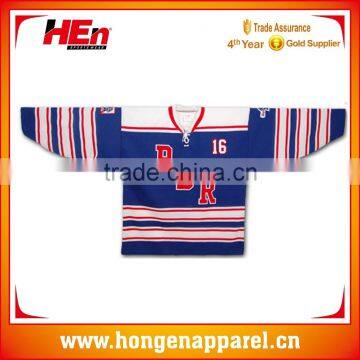 Hongen apparel latest custom camo ice hockey jersey sublimation hockey wear with excellent quality