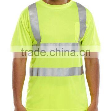 hi Vis Polo Shirt Short Sleeve Polo Shirt Reflective T-shirt photo-4
