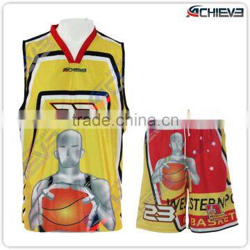 sublimation custom high quality pink reversible basketball jerseys for women