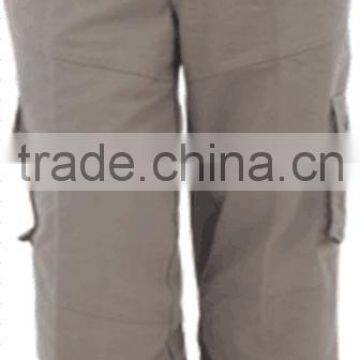 casual style pocket long pants men work pants