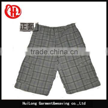 Short Pants Cheap Trousers Bulk Wholesale Cargo Mens Plaid Shorts photo-3
