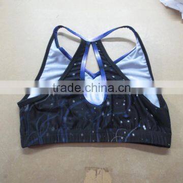 Cool Professional Hot Cheerleading Uniforms, Custom Cheerleading Vests/Sports Bras photo-4