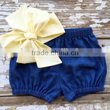 Zebra Stripe Headband With Plain Black Cotton Bloomer Set New Born Baby Clothes photo-6