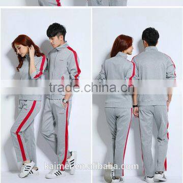 Wholesale Hot-selling Couple Gym Sports Tracking Suits TC(60/40) photo-3
