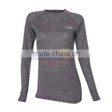Women thermal base layer merino wool underwear