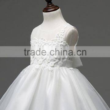 C74#2017 New Style Unique Baby Girl Names Images Children Girl Wedding Dress photo-5