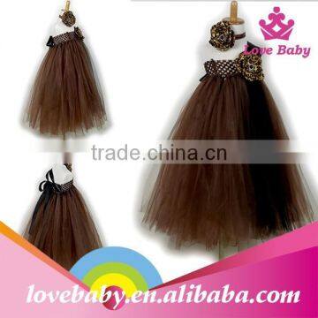 Kids Girls Princess Bow Belt Dress Circle Bubble Peacock Print Kids Dress Girl's Party Clothes LBE4092186 photo-2