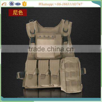 High quality durable buletproof military air soft tactical hunting gear cheap army combat vest military
