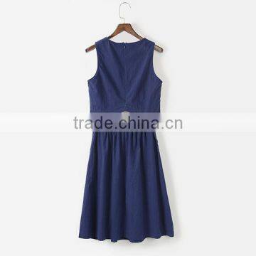 Wholesale Woman Dress, Latest Dress Design , Custom Casual Dress Summer 2pcs Dress Fashion Lady Dress photo-3