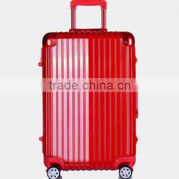 High quality aluminun coded lock luggage for traveler