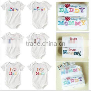 2 pcs Baby romper set, newborn baby gift set ,