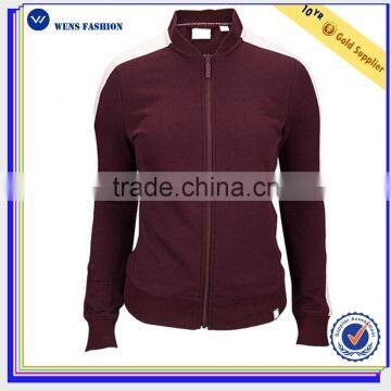 Custom new design sports/casual women red/ black loose track suit