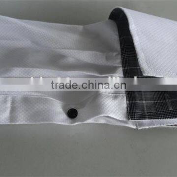 2017 New Fashion Contrast Plain French Cuff Man Shirt photo-6