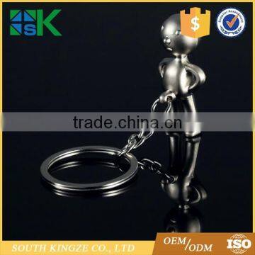 Cute new custom Mr P hands on hips souvenir initial keychain