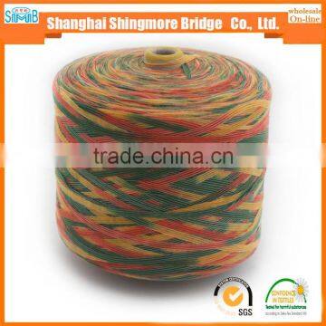 China Fancy Yarn Manufacturer Hot Wholesale Fashion Tape Yarn for Knitting Life photo-2