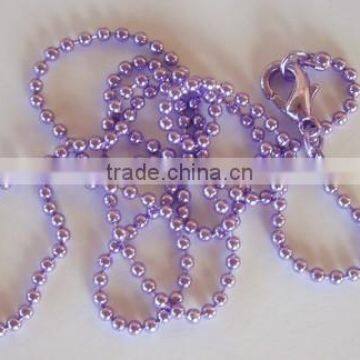 Color Ball Chain With Lobster Clasp photo-2