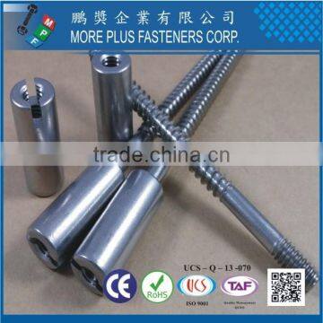 Made in Taiwan Stainless Steel Hanger Bolt With Special Spacer Nut photo-4