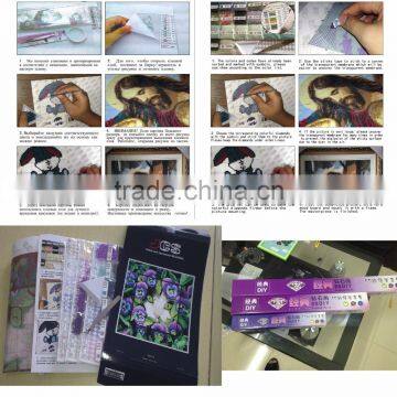 Diy Diamond Embroidery Landscape Painting Full Rhinestones Pasted Painting Cross Stitch Mosaic Craft
