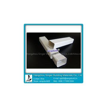 Install PVC Rain Gutter /PVC Downpipe/plastic Roof Gutter/plastic Gutter Fitting photo-3