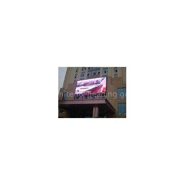 10000dot /  IP65 Outdoor 10mm LED Display Screen For Advertising , SDI / HDSDI
