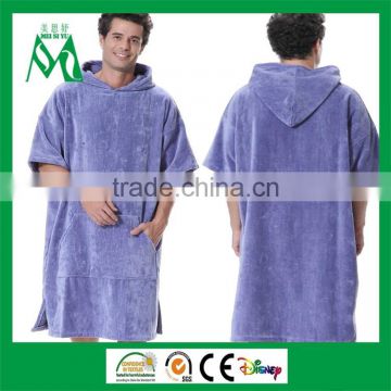 100% cotton beach hooded towel ponchos pattern for adult