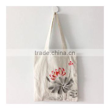 customized recyclable promotion canvas tote bag