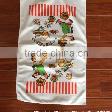 New Arrival Beautiful Printed Super Absorbent Microfiber Warp Knitted Tea Towels photo-4